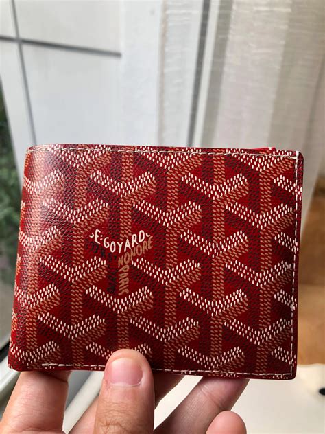 goyard front pocket wallet|authentic Goyard wallet.